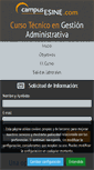 Mobile Screenshot of administrativo.esine.com
